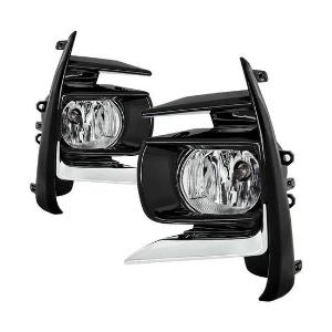 2018-2020 Toyota Sienna Spyder OEM Fog Lights w/OEM Fit Switch -  Clear