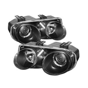 98-01 Acura Integra Spyder Halo Projector Headlights - Black