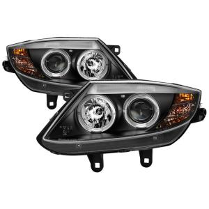 03-08 BMW Z4 Spyder (HID Type) Halo Projector Headlights - Black