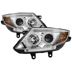 03-08 BMW Z4 Spyder (HID Type) Halo Projector Headlights - Chrome