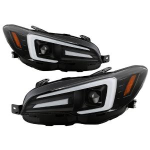 2015-2020 Subaru Impreza WRX Halogen Model ( Not Compatible With Factory LED Model ) Spyder Signature Projector Headlights - Black