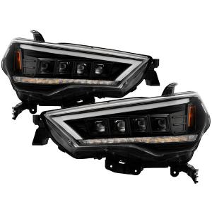 2014 - 2023 Toyota 4Runner Spyder Apex High-Power LED Module (High Beam And Low Beam) Equipped Headlights - Black