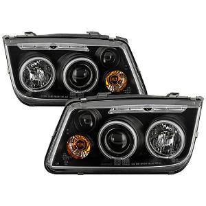 1999-2005 Volkswagen Jetta (does not fit the Jetta 2.5) Spyder Signature Projector Headlights - Black
