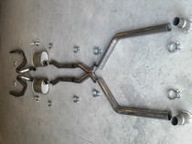 66-67 Chevelle small block/big block Stainless Works hot rod exhaust system. CNC mandrel bent 2 1/2