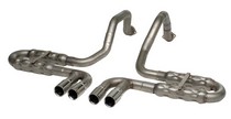 97-04 Corvette C5 Stainless Works Chambered Axle Back Exhaust System