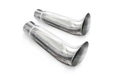 Universal Stainless Works SSW Tips - Elf Ear Exhaust Tips 2 1/2in Body 2 1/2in ID Inlet