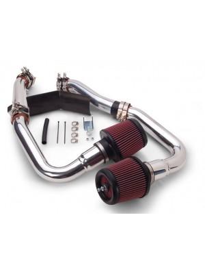 07-08 G35 4DR Stillen Gen 3 Ultra Long Tube Dual Intake Kit - Dual Filters / Urethane Shield