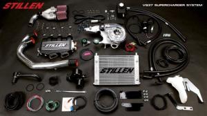 08-11 G37 Sedan Stillen Supercharger System (Polished)