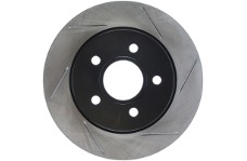 2013 Ford Focus, 2012 Ford Focus, 2014 Ford Focus, 2015 Ford Focus, 2016 Ford Focus, 2017 Ford Focus, 2018 Ford Focus StopTech ST Slotted Sport Brake Rotors - ST Slotted Left Rear