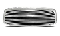 06-08 Dodge Ram Street Scene Chrome Grille Shell With Full Opening 8 Mm Billet Insert