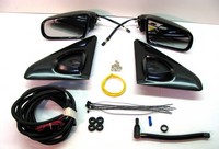02-05 Dodge Ram Street Scene Mirrors, Street Smart Electric Mirrors (Manual To Electric Conversion Kit)