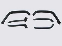 03-04 Hummer H2 Street Scene Fender Flares, Edge Style (Set)