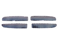 00-03 Dakota Sandard/Quad Cab, 00-03 Durango Standard/Quad Cab, 04 Dakota Street Scene Bolt-Over Grilles, Main Sport (Black Chrome)
