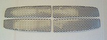07-09 Dodge Durango Street Scene Main Grille, 4 Piece Kit, Satin Aluminum