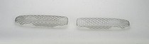 99-01 Ram Pick-Up Sport Street Scene Cut-Out Grilles, OEM Valance and Bumper (Brushed)