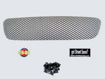 97-98 Expedition Eddie Bauer, 97-98 F150 Light Duty PU 2WD/4wd w/Honeycomb Grille Street Scene Cut-Out Grilles, Main (Brushed)