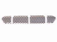 01-03 F150 Super Crew XLT Street Scene Cut-Out Grilles, OEM Valance and Bumper (Brushed)