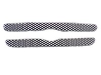 98-00 Ranger Pick-Up w/Protruding Center Bar 2 Piece Kit Street Scene Bolt-Over Grilles, Main (Brushed)