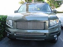 06-08 Honda Ridgeline Street Scene Main Grille, Satin Aluminum