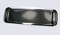 99-04 Ford F250/Excursion Street Scene Chrome Grille Shell, Plastic w/Chrome Speed Grille, 3 Piece Opening