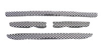 99-03 F150 Pick-Up 4 Piece, 00-03 F150 BASE Model/Work Series/XL, 01-03 F150 Super Crew XLT 4 Piece Street Scene Cut-Out Grilles, Main (Chrome)