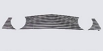2010 Ford Mustang Gt Street Scene Main Grille, Black Powder Coat