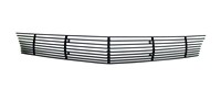 2010 Chevy Camaro Street Scene Main Grille, Overlay Covers Turn Signals Black Powder Coat Billet