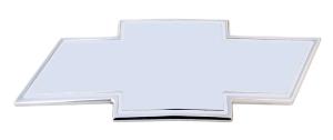 2001-2002 Chevrolet Silverado Heavy Duty T-Rex Billet Bowtie With Border - Polished