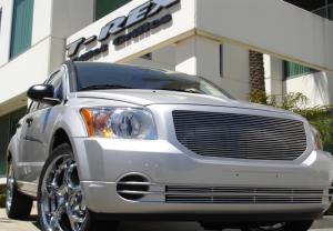 2007-2012 Dodge Caliber (Except SRT) T-Rex Billet Grille Insert - 1 Piece (21 Bars)