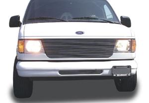 1992-2007 Ford Econoline Van T-Rex Billet Grille Insert - Replaces Factory Grille Shell (22 Bars)