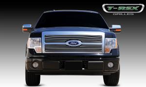 2009-2012 Ford F-150 Platinum T-Rex Billet Grille - 2 Piece (Requires Cutting Factory Grille Center)