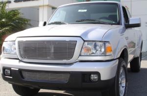2006-2012 Ford Ranger XLT / FX4 T-Rex Billet Grille Insert (21 Bars) (Requires Cutting Factory Bars)