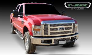 2008-2010 Ford Super Duty T-Rex Billet Grille Overlay/Bolt On - 6 Piece 