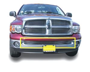 2002-2008 Dodge Ram Pick Up (Except Sport & Diesel) T-Rex Bumper Billet Grille Insert - Use With Chrome Bumpers (Except Diesel)