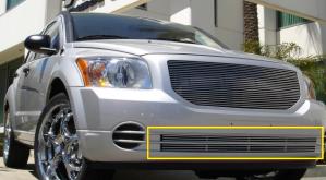 2007-2012 Dodge Caliber (Except SRT) T-Rex Bumper Billet Grille Insert - 2 Piece (Except SRT Models)