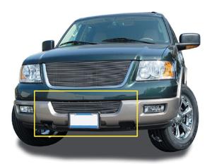 2003-2006 Ford Expedition;;2003 All Models;;2004-2006 XLT Models T-Rex Bumper Billet Grille Insert - (10 Bars)