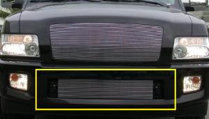 2004-2010 Infiniti QX (Except Road Sensing Cruise) T-Rex Bumper Billet Grille Insert (14 Bars, Except Road Sensing Cruise)