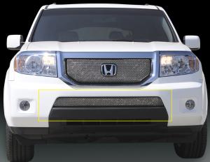 2009-2010 Honda Pilot T-Rex Sport Series Formed Mesh Bumper - Triple Chrome Plated