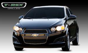 2012 Chevrolet Sonic T-Rex Upper Class Mesh Grille - 2 Piece - All Black