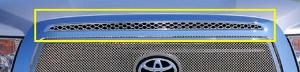 2010-2012 Toyota Tundra T-Rex Upper Class Top Grille Accent (Top Of Main Grille) - 1 Piece