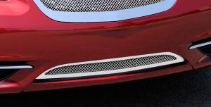 11-13 Chrysler 200 T-Rex Upper Class Series Bumper Mesh Grille - Polished, Stainless