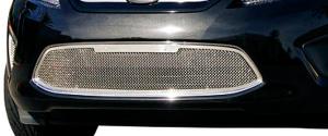 2011-2012 Ford Fiesta T-Rex Upper Class Polished Stainless Bumper Mesh Grille With Formed Mesh - 1 Piece (Center Bumper Section Only)