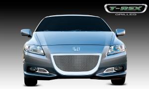 2011 Honda CR-Z (EX Model With Fog Lights Only) T-Rex Upper Class Polished Stainless Bumper Mesh Grille With Formed Mesh Center