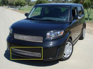 2008-2010 Scion XB T-Rex Upper Class Polished Stainless Bumper Mesh Grille - Models With Out Fog Lamps