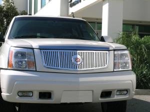 02-06 Cadillac Escalade (EXT, ESV) T-Rex Platinum Series Grille - Vertical, CNC Cut