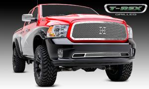 13-16 Dodge Ram 1500 T-Rex X-Metal Series Grille - Polished, Stainless Steel