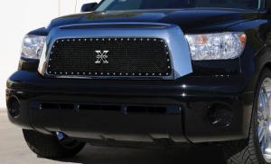 2007-2009 Toyota Tundra T-Rex X-Metal Series - Studded Main Grille - All Black 