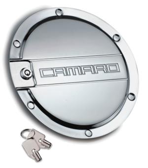 10-13 Chevrolet Camaro T-Rex Locking Gas Door - Chrome