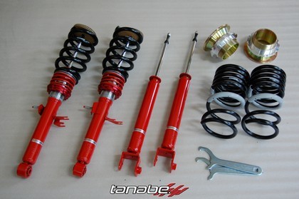 11 Infiniti G25 (Sedan), 08-11 Infiniti G37 (Coupe), 07 Infiniti G35 (Sedan) Tanabe Sustec Pro Comfort-R Coilover Kit