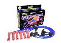 01-05 Ford Explorer 4.0L Sohc 6 Cylinder, 01-08 Ford Ranger 4.0L Sohc 6 Cylinder, 01-08 Mazda B4000 4.0L Sohc 6 Cylinder Taylor Spiro-Pro Spark Plug Wires - 8mm Custom 6 Cyl Blue